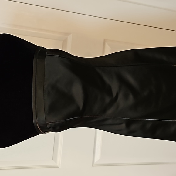 Ann Taylor Strapless Satin Midi Dress - Picture 4 of 11